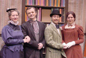 Gwendolen, Jack, Algernon, Cecily