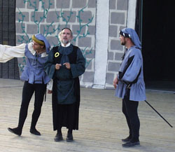 Solanio, Shylock and Salerio