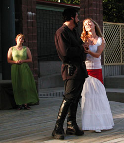 Emilia, Othello, Desdemona