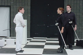 Tybalt, Mercutio, Benvolio
