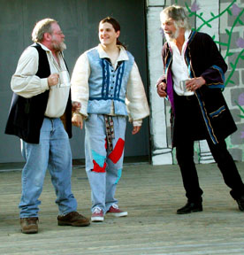 Sir Toby, Feste, Sir Andrew